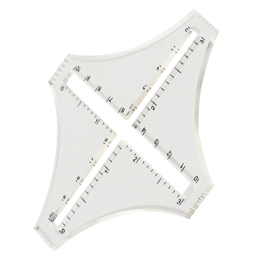 Regla de densidad de tejido tr - Sewing Gauge Ruler reseña y precio