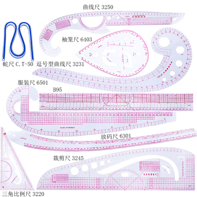 Juego de 5/6/9 Uds de Regla de - Sewing Gauge Ruler reseña y precio