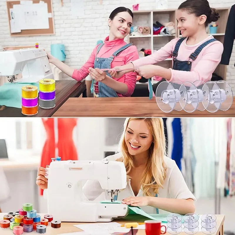 Juego de 25 Bobinas de Hilo In - Textile Sewing Machine reseña y precio